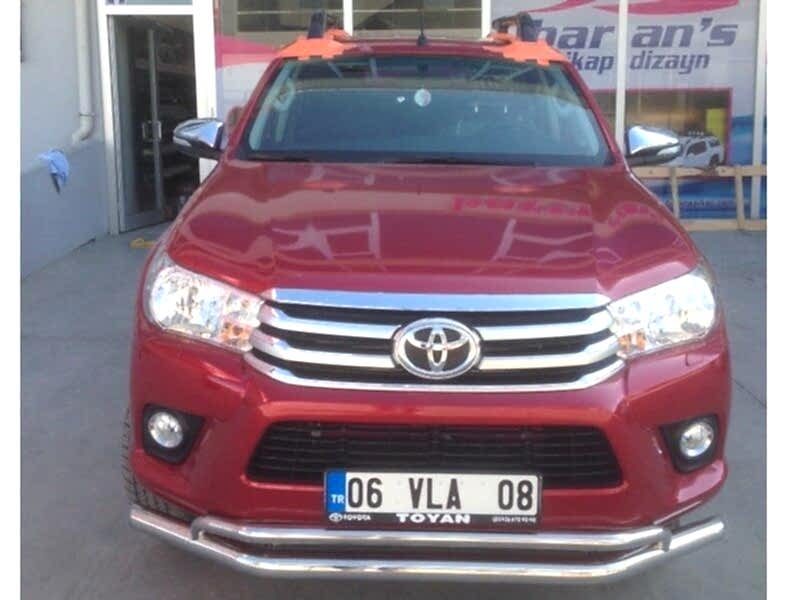 Toyota Hilux Bıyık Çelik Ön Tampon