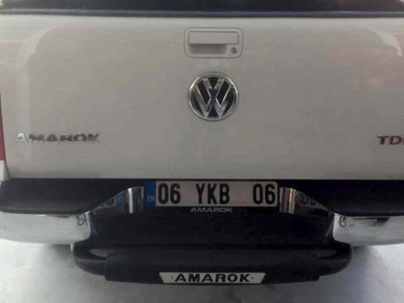 Volkswagen Amarok Arka Tampon Koruma