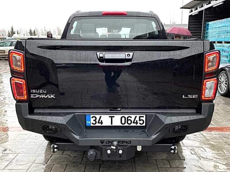 Isuzu Dmax Arka Tampon Koruma