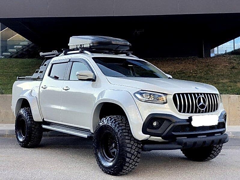 Mercedes X-Class Tavan Kapalı Port Bagajlar