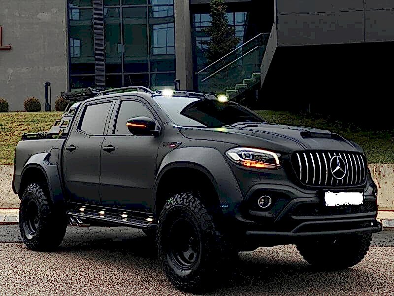 Mercedes X-Class Motor Kaput Kabartma